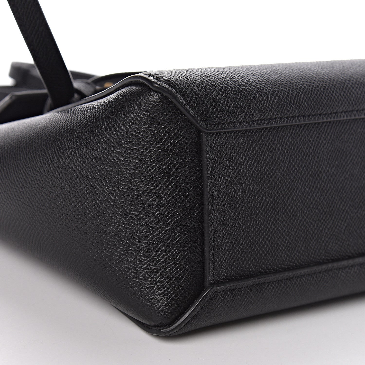 Celine Grained Calfskin Nano Belt Bag Black 8 of 10