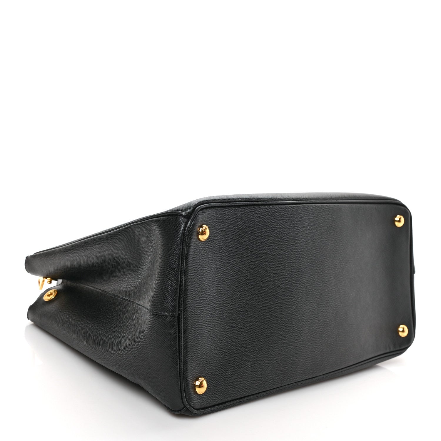 Prada Saffiano Large Galleria Double Zip Tote Black 4 of 8