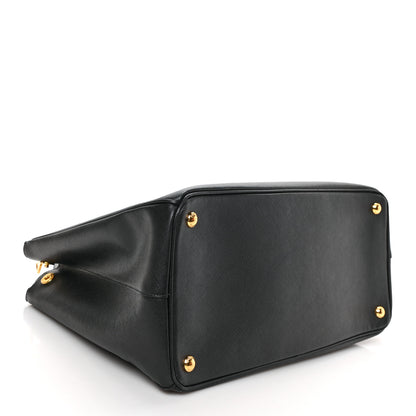 Prada Saffiano Large Galleria Double Zip Tote Black 4 of 8
