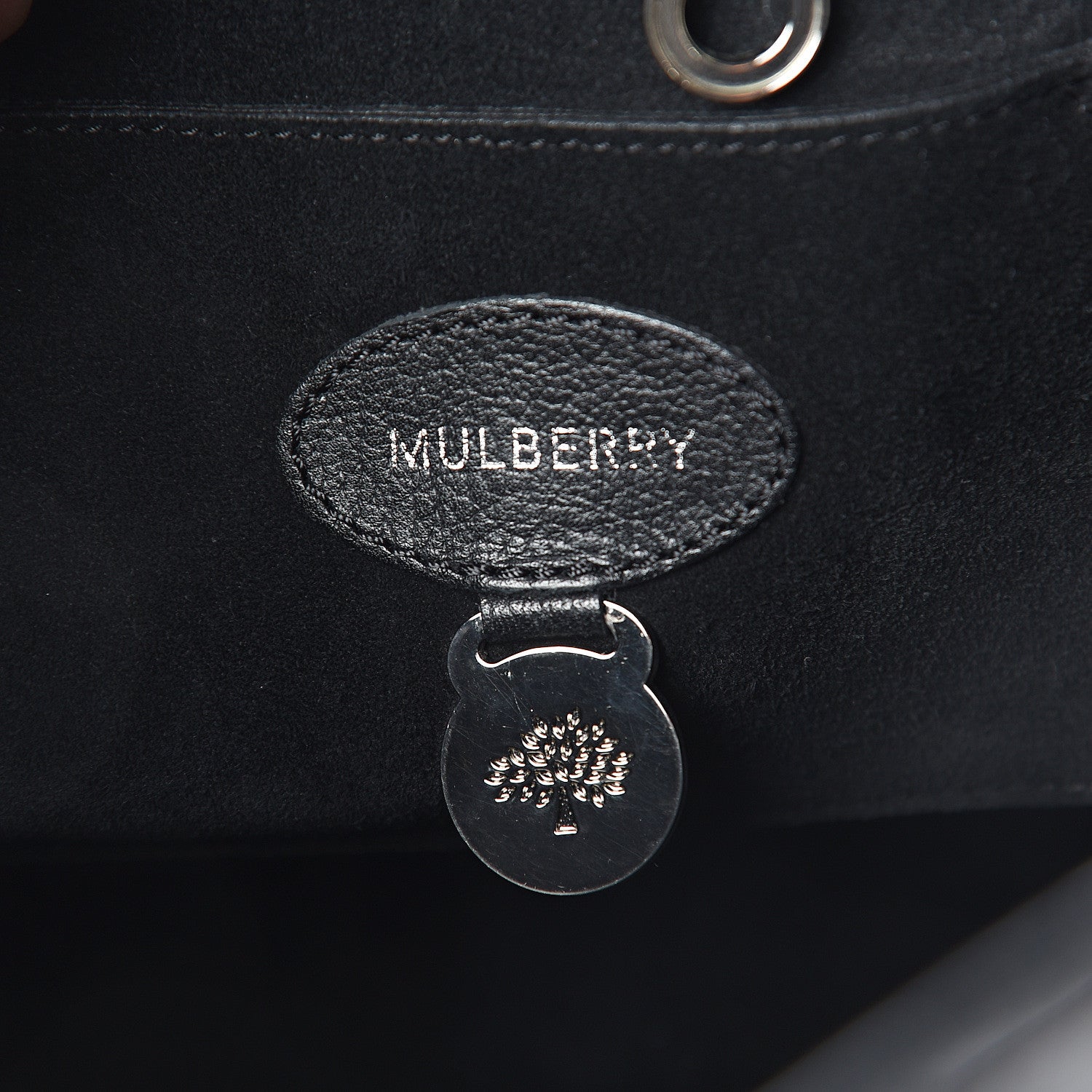 Mulberry Classic Grain Calfskin Bayswater Black 5 of 7