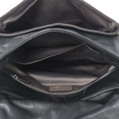 Chanel Glazed Caviar Coco Rider Flap Hobo Dark Grey 5 of 11