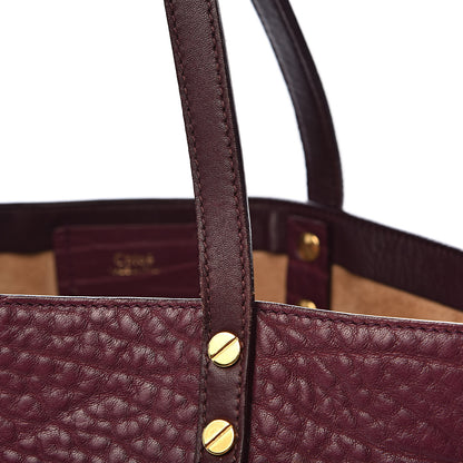 Chloe Calfskin Dilan East West Tote Wild Purple 19 of 22