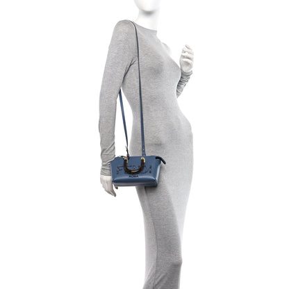 Fendi Vitello King Plexiglass Elaphe Python Print Logo Mini By The Way Mirto 2 of 10