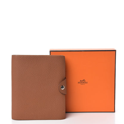 Hermes Togo Ulysse PM Agenda Cover Gold 9 of 9