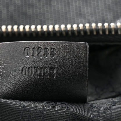 Gucci Denim Web Small Clasp Hobo Black 7 of 11