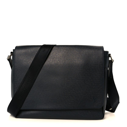 Louis Vuitton Taiga Roman MM Messenger Bleu Marine 1 of 10