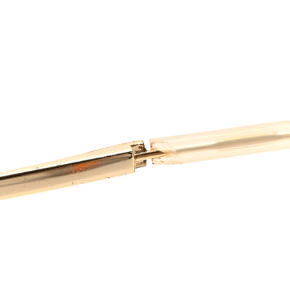 Celine Metal Sunglasses CL 41808/S Gold 13 of 16