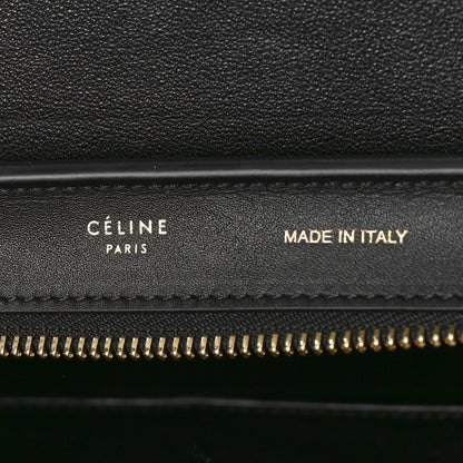Celine Elephant Calfskin Small Tri-Color Trapeze Indigo 6 of 8