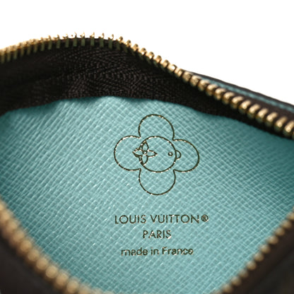 Louis Vuitton Monogram 2025 Christmas Animation Key Pouch Azur Frost 6 of 7