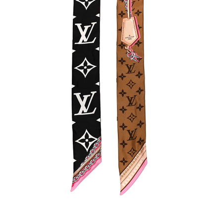 Louis Vuitton Silk Ultimate Monogram BB Bandeau Black 2 of 4