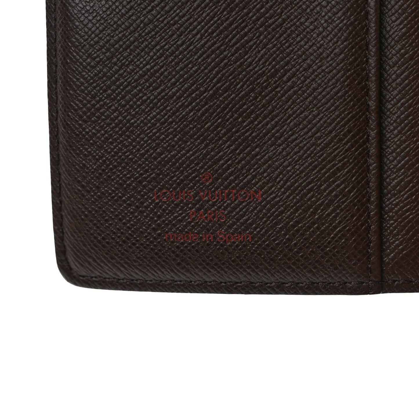 Damier Ebene Small Ring Agenda Cover