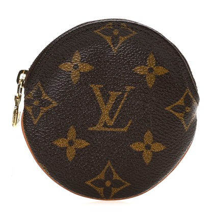 Louis Vuitton Monogram Round Coin Purse 1 of 7
