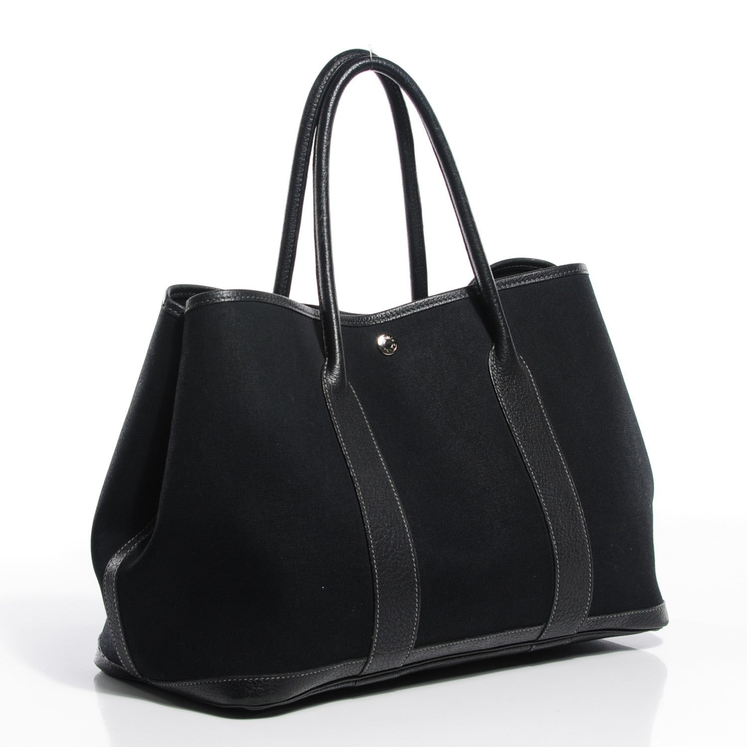 Hermes Toile Negonda Garden Party Tote 36 MM Black 3 of 9