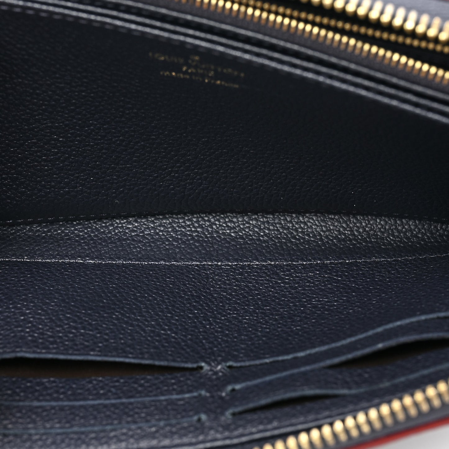 Empreinte Zippy Wallet Marine Rouge