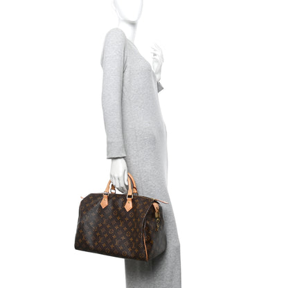 Louis Vuitton Monogram Speedy 35 2 of 10