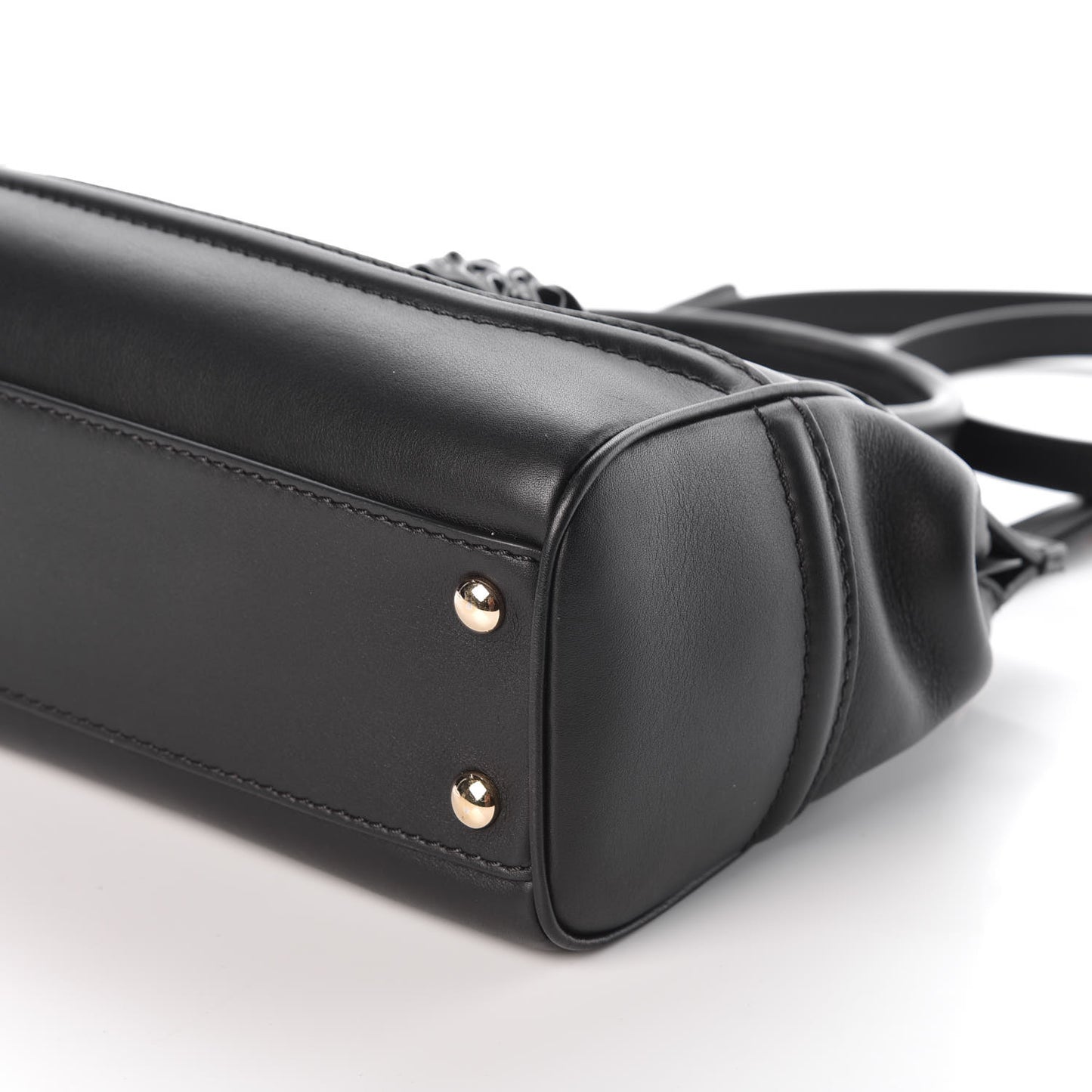 Calfskin Medium Palazzo Empire Bag Black
