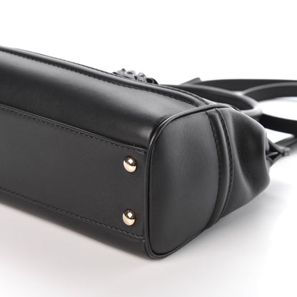 Versace Calfskin Medium Palazzo Empire Bag Black 10 of 10