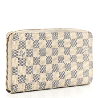 Louis Vuitton Damier Azur Zippy Organizer Wallet 3 of 9