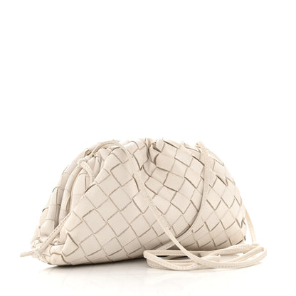 Bottega Veneta Nappa Intrecciato The Mini Pouch Chalk 3 of 12