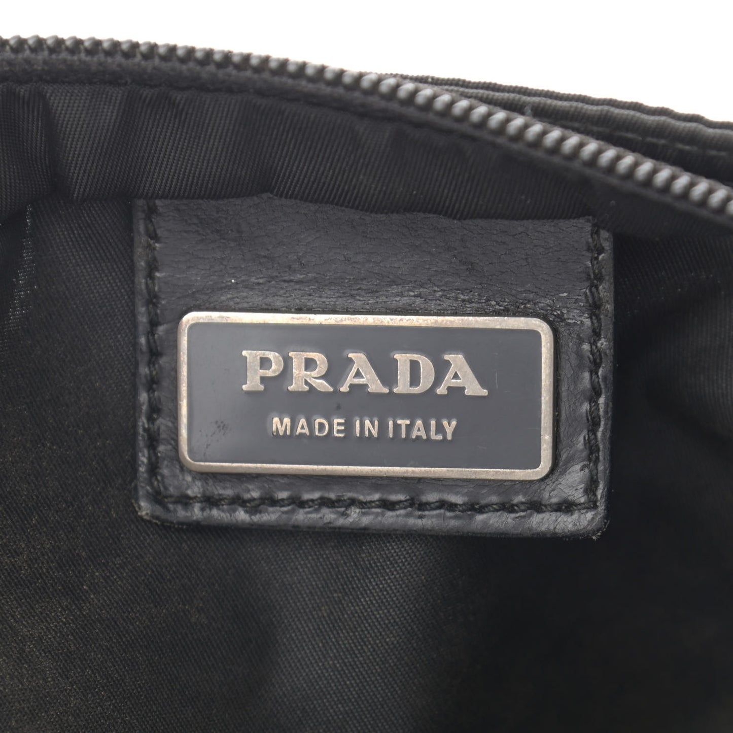 Tessuto Nylon Messenger Bag Black