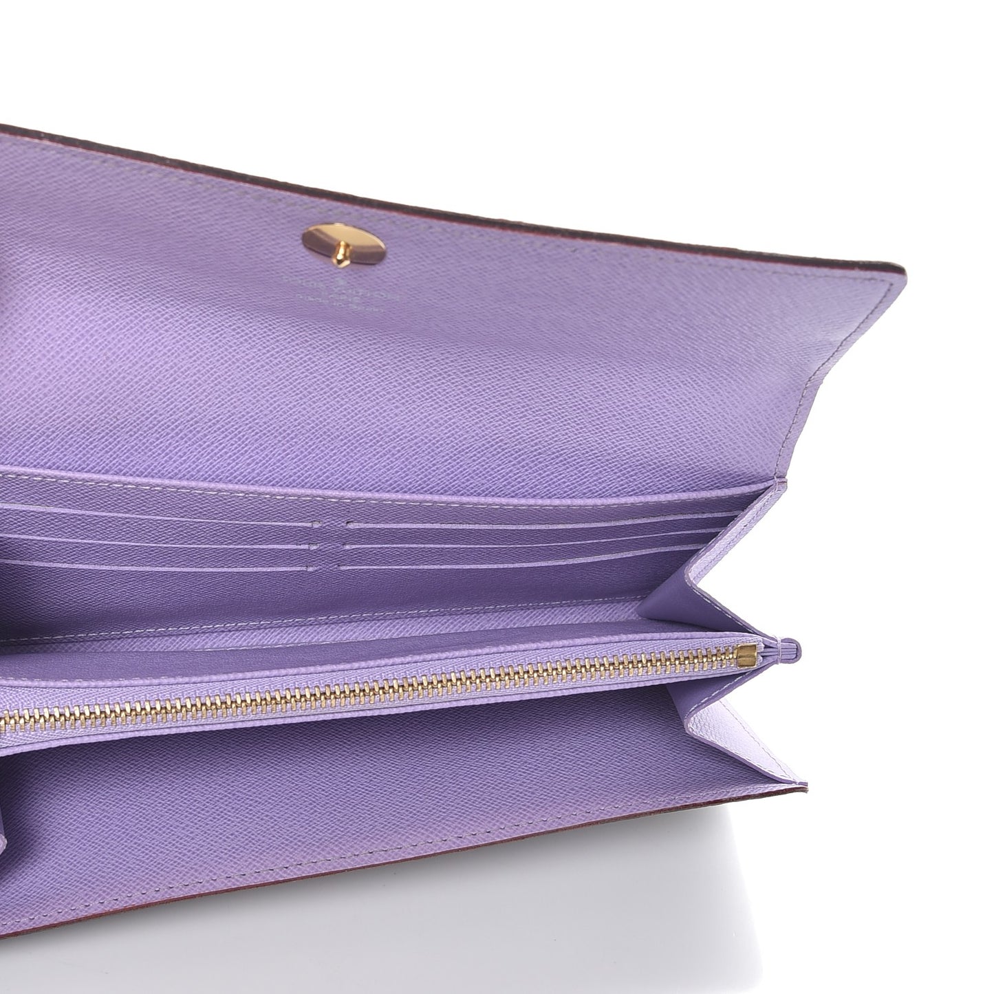 Monogram Multicolor Sarah Wallet Black Violet