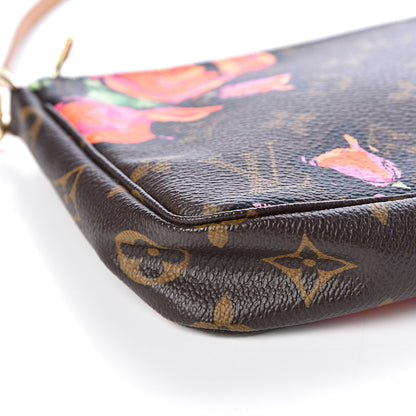 Louis Vuitton Monogram Roses Pochette Accessories 8 of 10