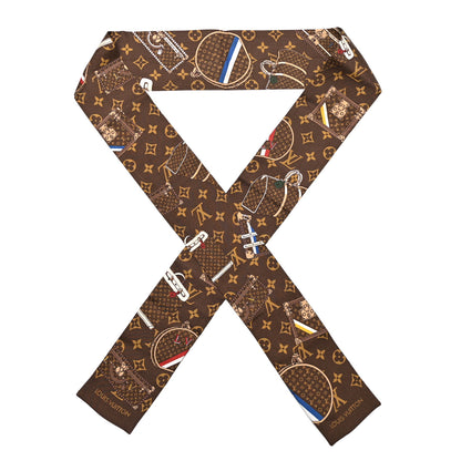 Louis Vuitton Silk Monogram Trunks Bandeau 1 of 3