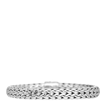 John Hardy Sterling Silver Amethyst 7.5mm Classic Chain Bracelet 3 of 4
