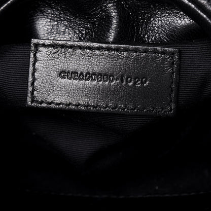 Saint Laurent Lambskin Monogram Loulou Puffer Pouch Clutch Black 8 of 17