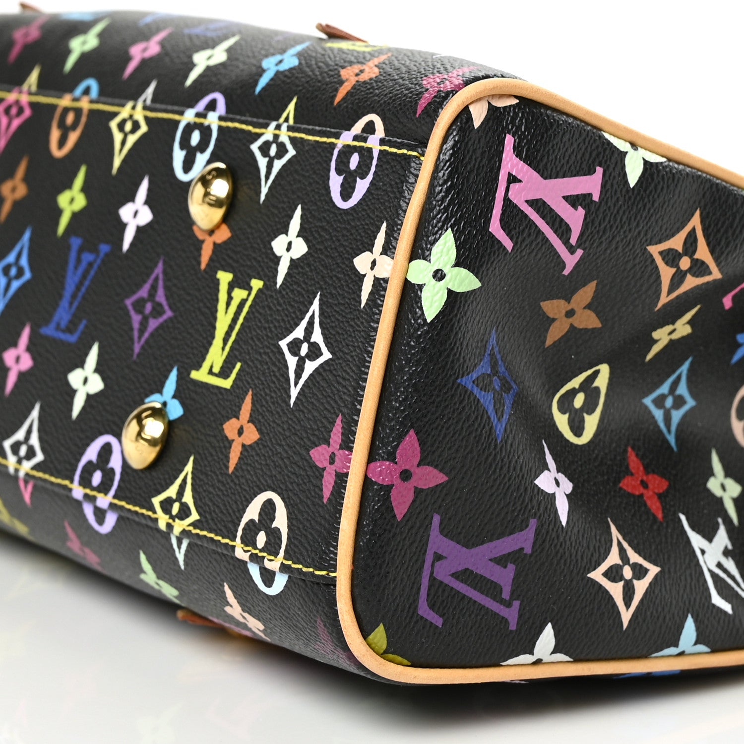 Louis Vuitton Monogram Multicolor Aurelia MM Black 7 of 8