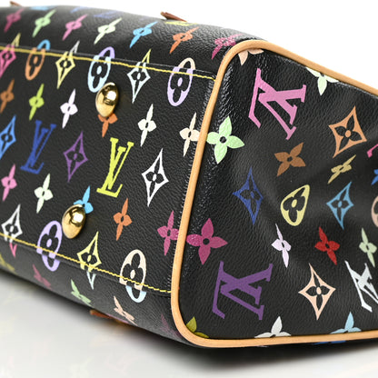 Louis Vuitton Monogram Multicolor Aurelia MM Black 7 of 8