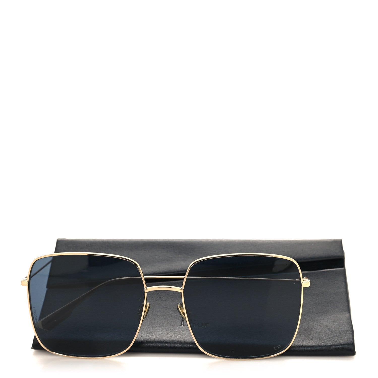 Christian Dior Metal Stellaire 1 Square Sunglasses Gold 8 of 8