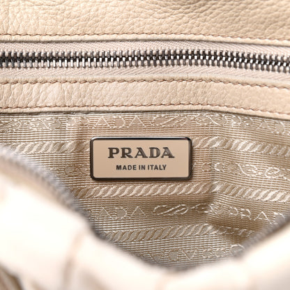 Prada Tessuto Nylon Gaufre Dressy Tote Sabbia 6 of 9