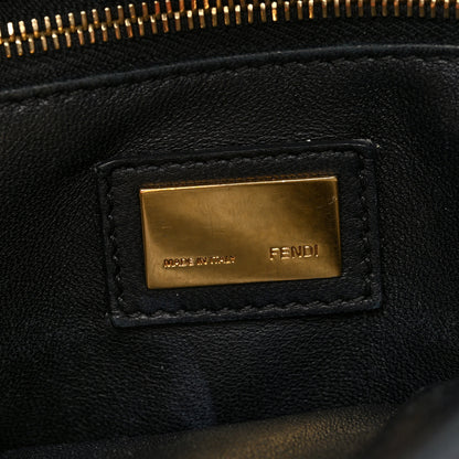 Fendi Nappa Mini Peekaboo Iconic Satchel Black 7 of 10
