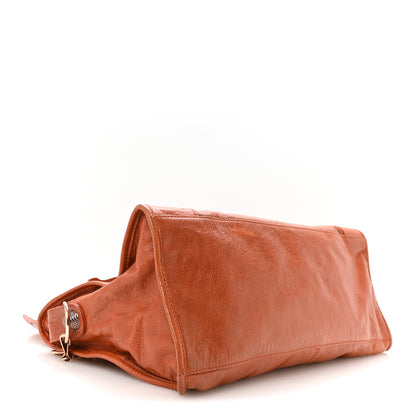 Balenciaga Agneau Giant 21 Rose Gold Hardware Part Time Orange Brulee 5 of 12