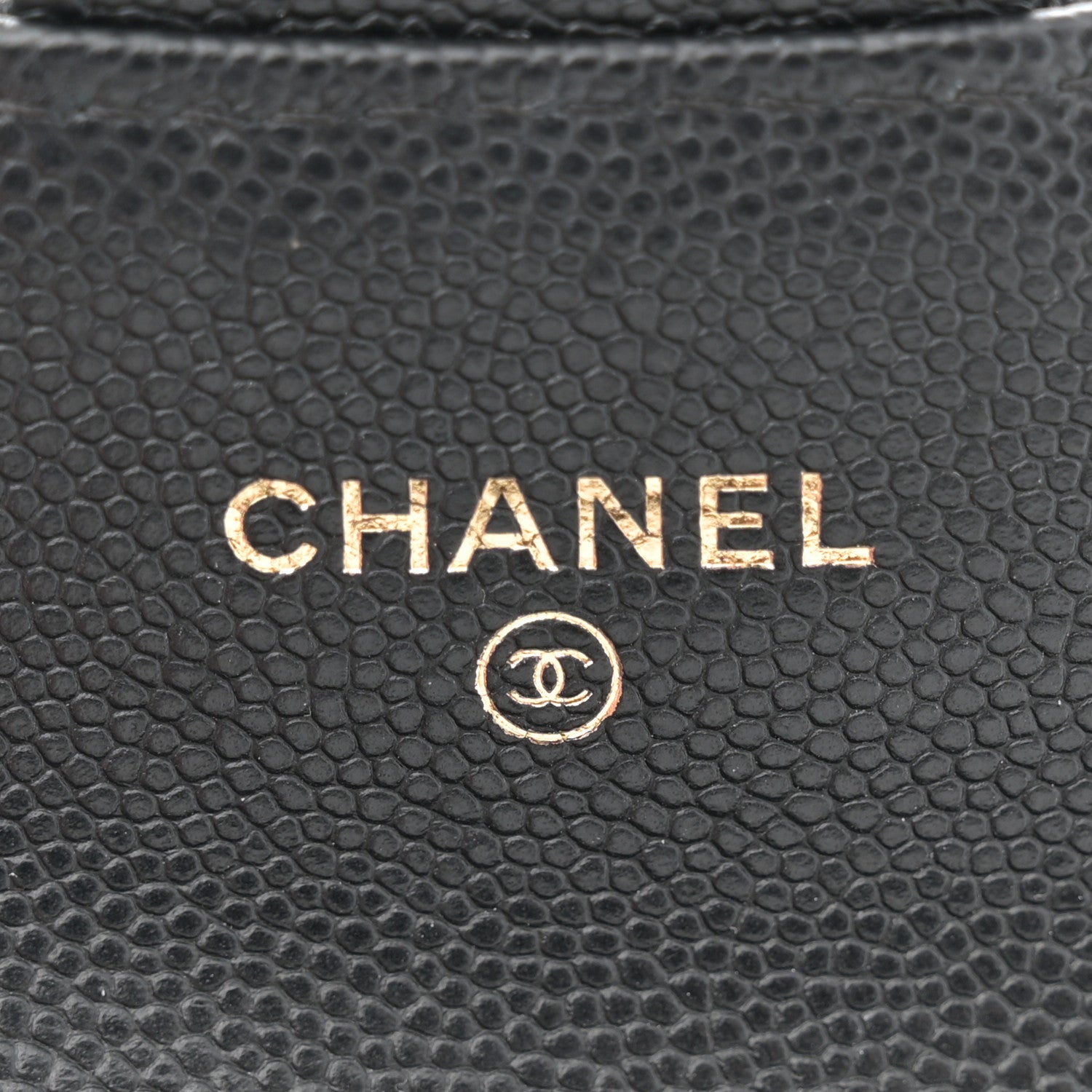 Chanel Caviar Quilted Flap Card Holder On Chain Black 6 of 11