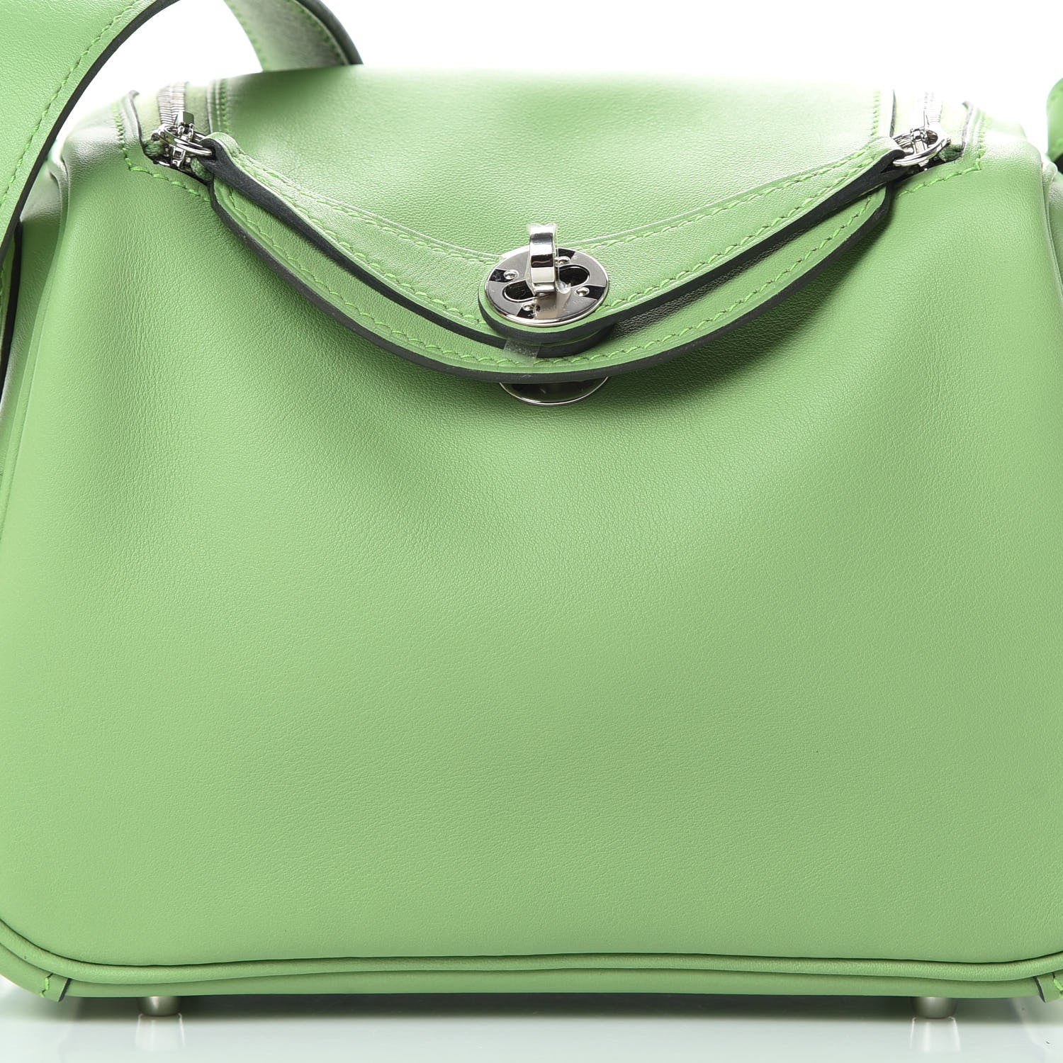 Hermes Swift Mini Lindy 20 Vert Criquet 8 of 12
