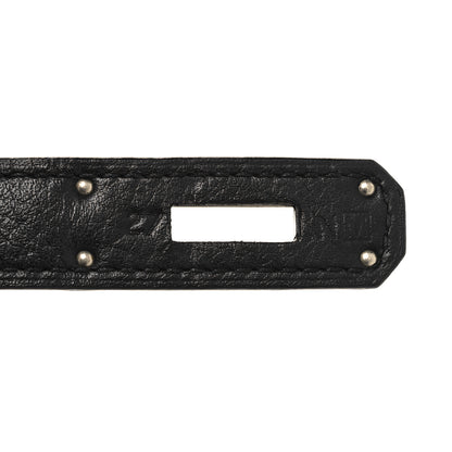 Hermes Taurillon Clemence Kelly Retourne 32 Black 7 of 17