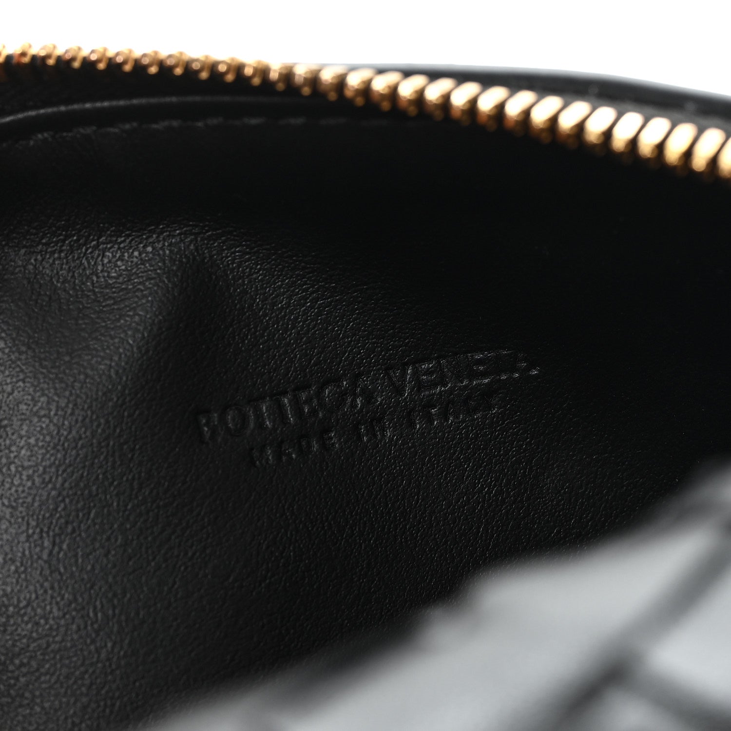 Bottega Veneta Calfskin Nappa Intrecciato Candy Wallace Black 6 of 11