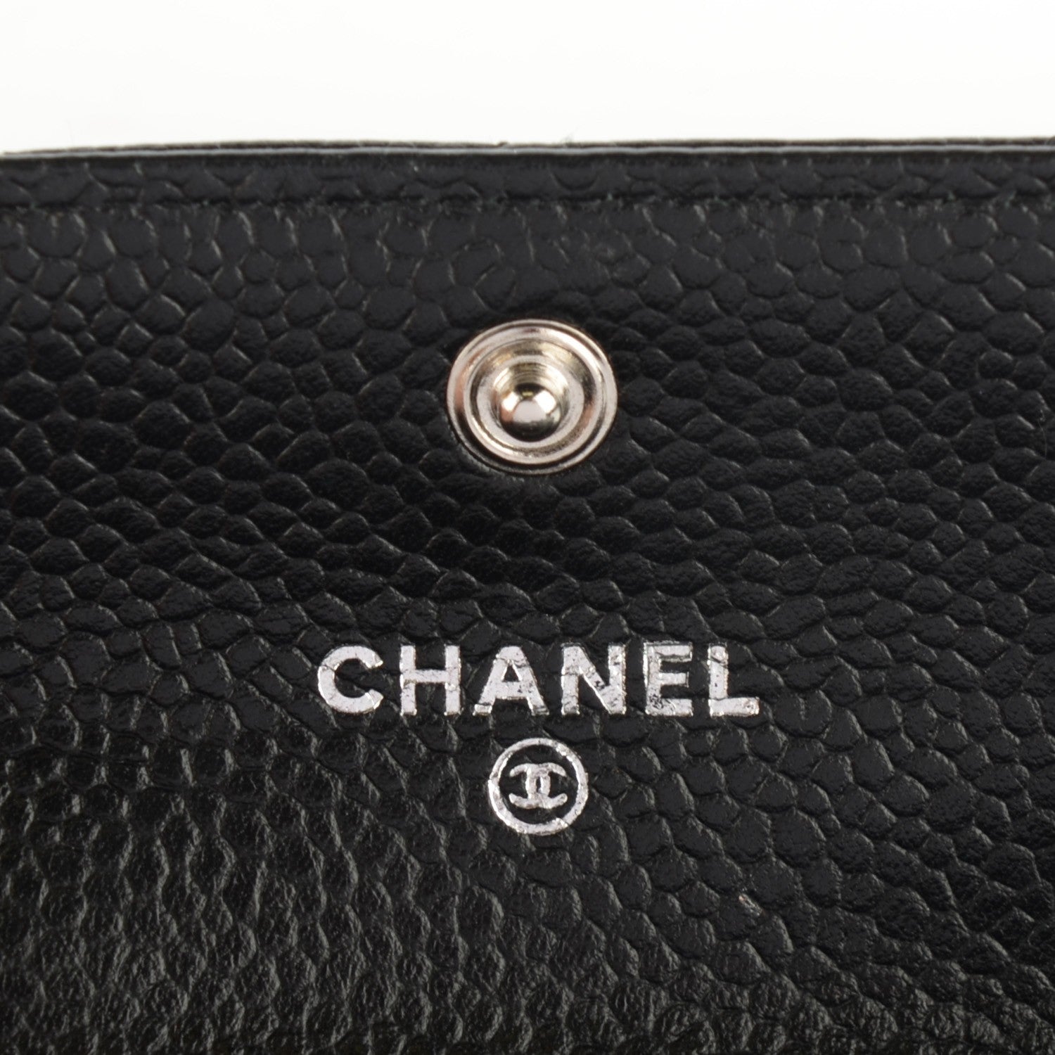 Chanel Caviar Quilted Flap Card Holder Black 5 of 8