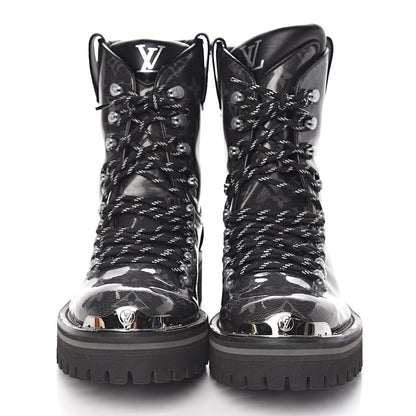 Louis Vuitton Monogram Eclipse Glaze Mens Outland Ankle Boots 8 2 of 8