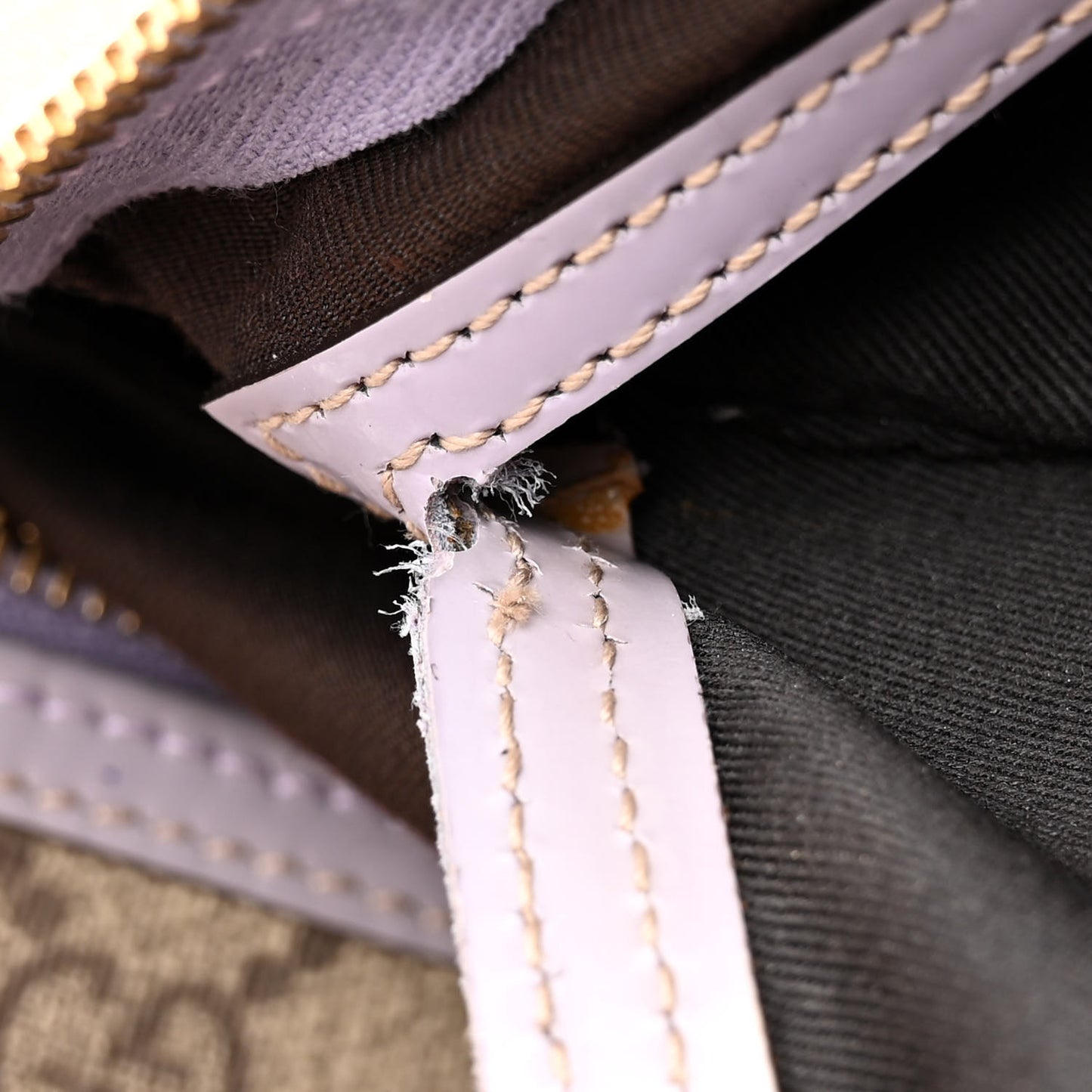 GG Plus Monogram Medium Joy Boston Lilac