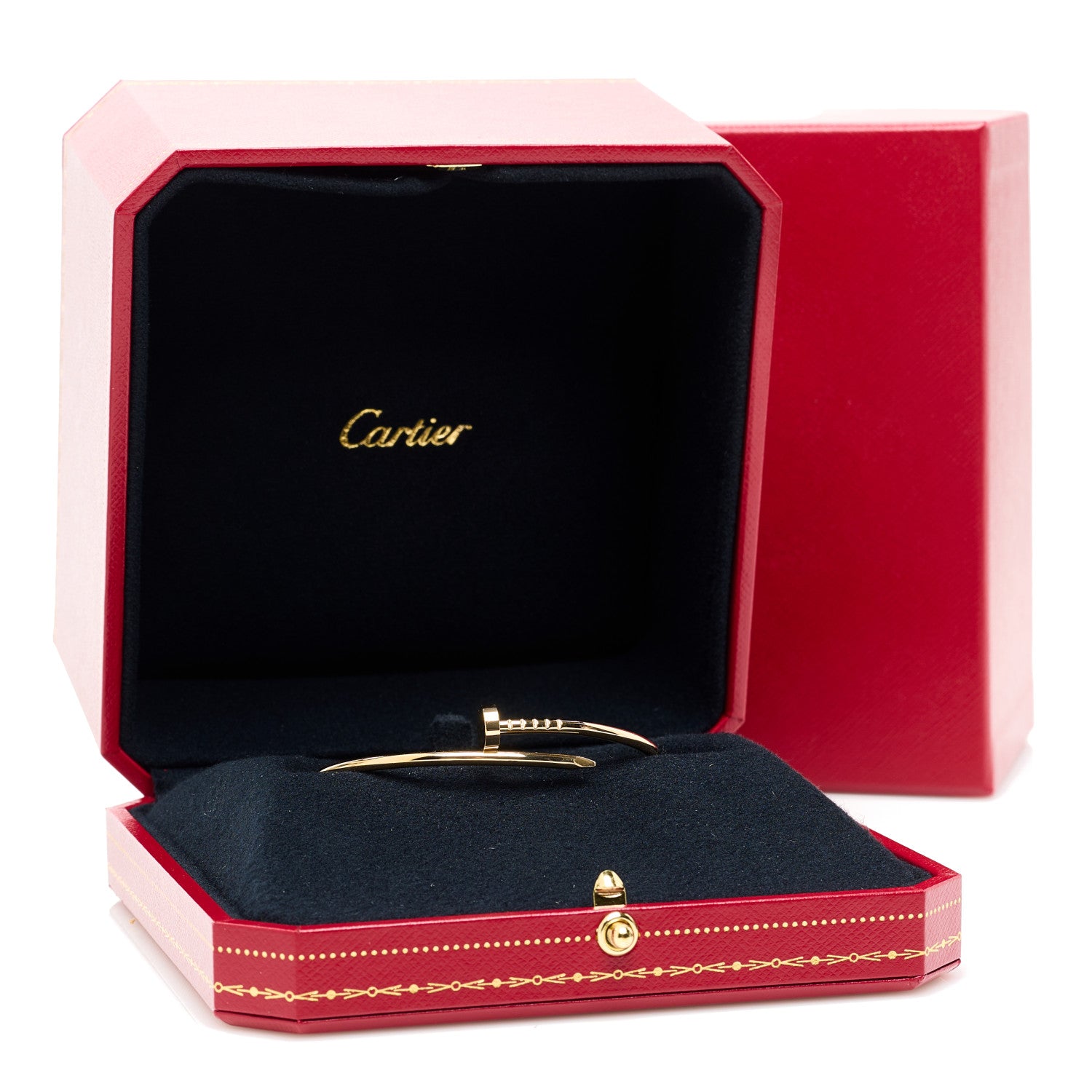 Cartier 18K Yellow Gold Small Juste Un Clou Bracelet 16 5 of 5