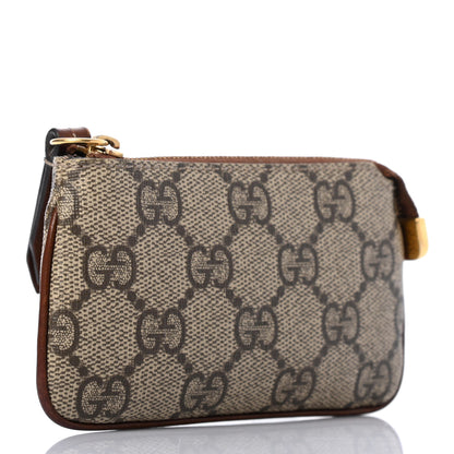 Gucci GG Supreme Monogram Key Case Brown 3 of 8