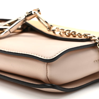Chloe Suede Calfskin Small Faye Shoulder Bag Cement Pink 8 of 8