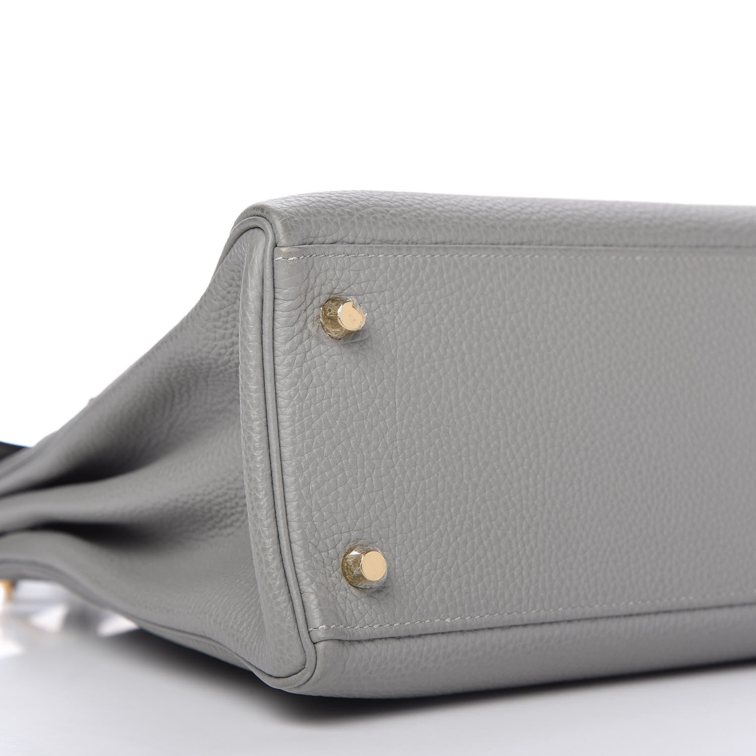 Hermes Togo Kelly Retourne 32 Gris Mouette 6 of 10