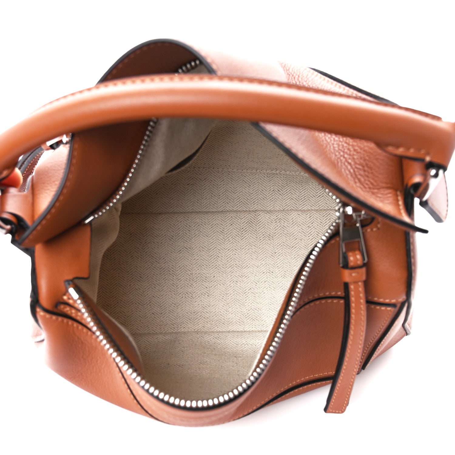 Loewe Calfskin Small Puzzle Bag Tan 5 of 11