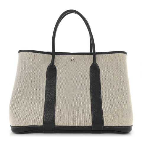 Buffle Skipper Toile Garden Party 36 MM Tote Black