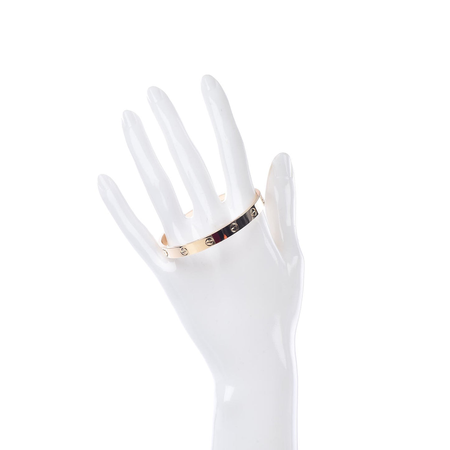 18K Yellow Gold LOVE Bracelet 17