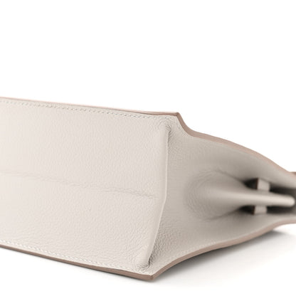 Hermes Evercolor Kelly Danse II Belt Bag Gris Perle 10 of 11